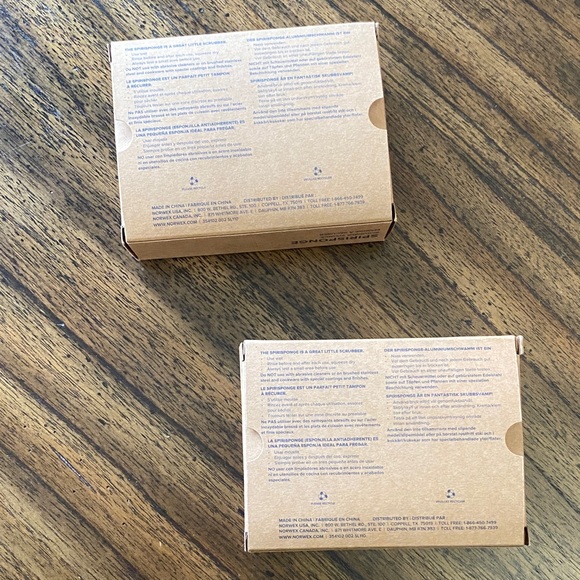 Norwex Spirisponge Scrubbers bundle of 2 packages - Picture 2 of 3